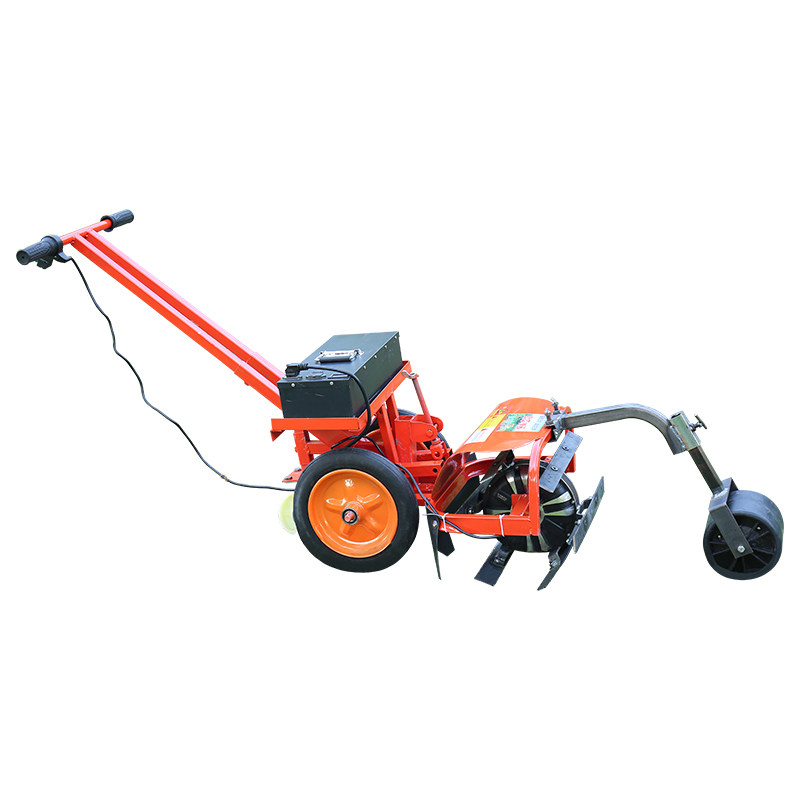 百世弩手持20v锂电微耕机松土机农用翻土家用小型电动锄头旋耕机