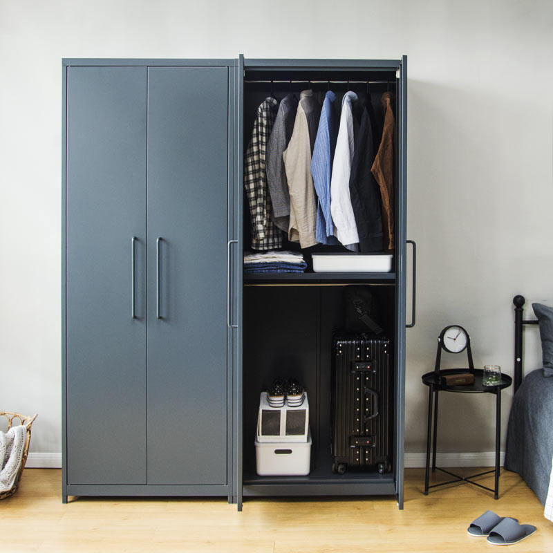 清仓7折特价信工钢制衣柜家用卧室铁艺储物衣柜