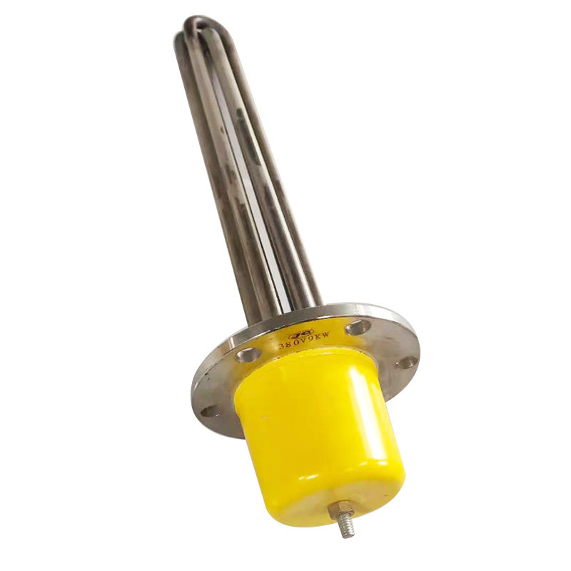 法兰加热管导热油锅炉水箱电加热棒电热管380v大功率发热器 - 轩逸