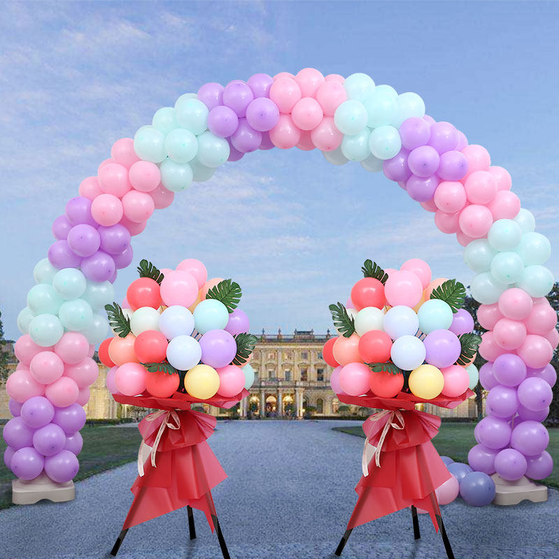 开业乔迁拱门装饰周年店庆活动气球门4s店面气氛创意场景布置装扮