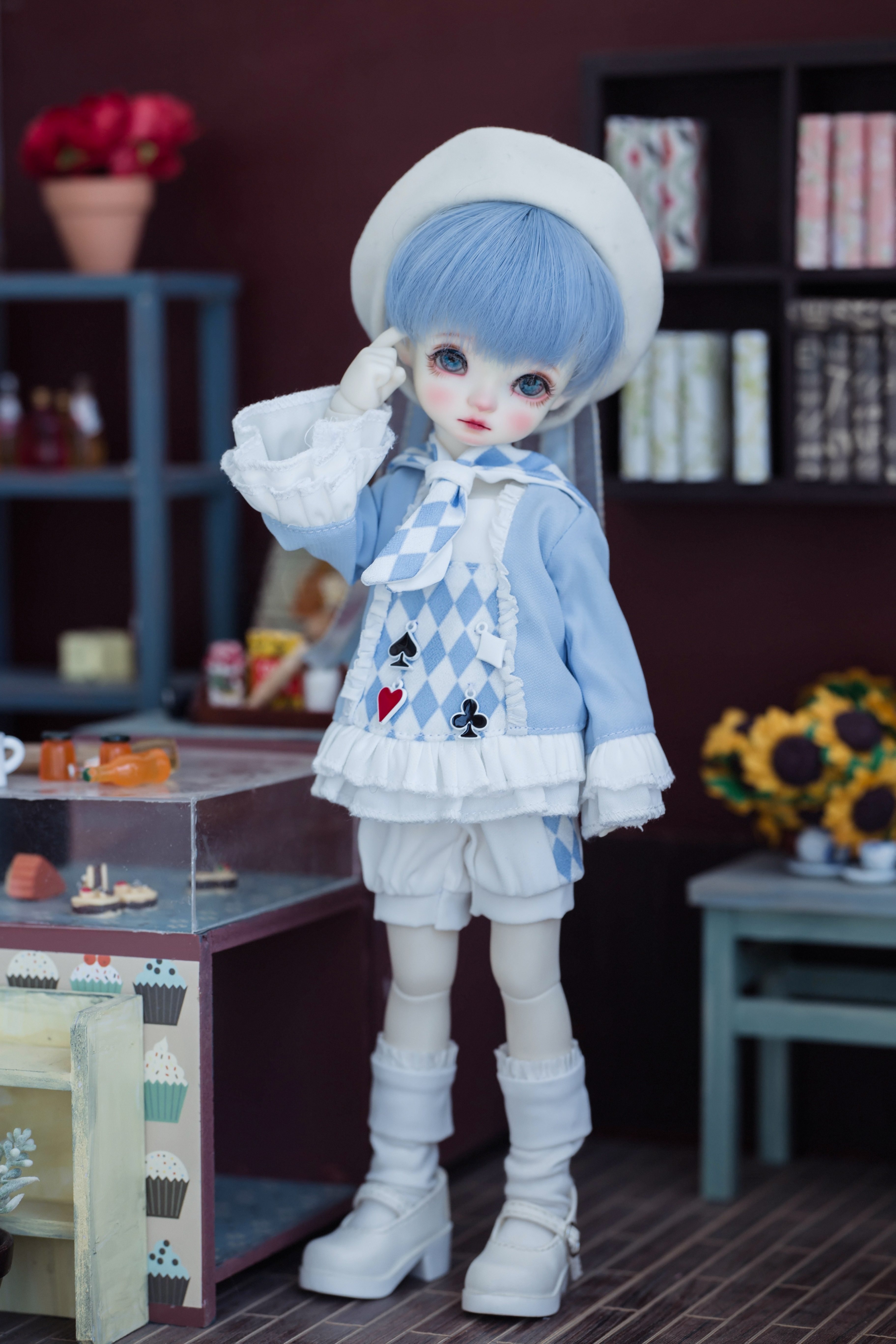 现货掉落klotho原创平行爱丽丝6分bjd娃衣女款bjd娃娃