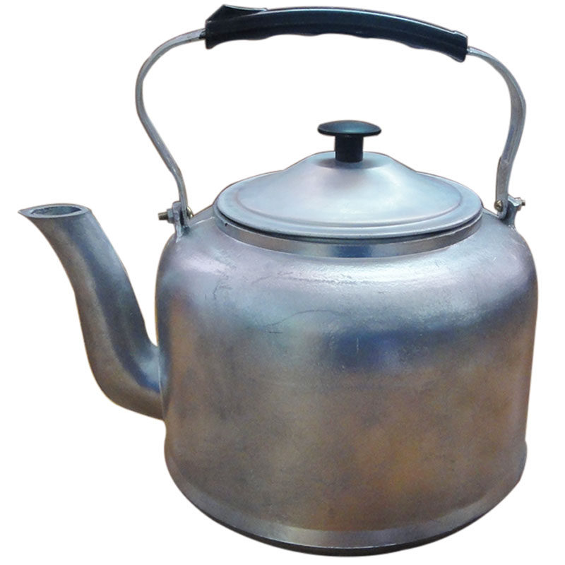 手工老式特厚铝坐壶家用烧水壶纯铝铸造煤炉燃气灶烧水壶