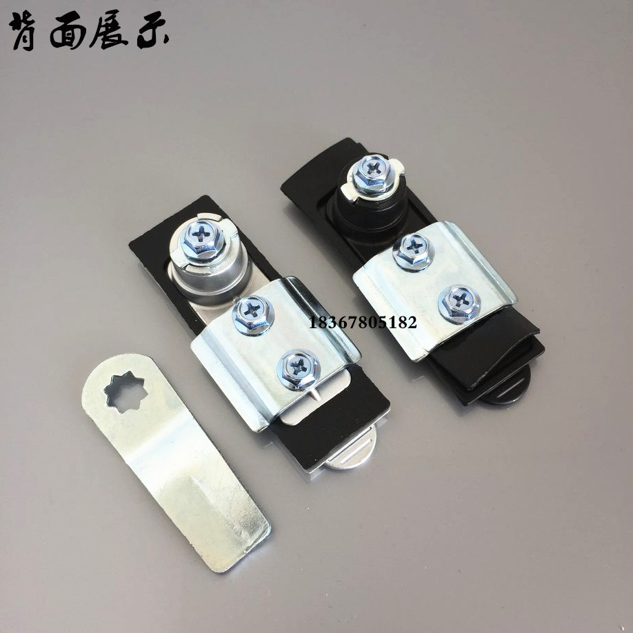 配电柜锁 海坦柜锁配电箱门锁ms717 机械门锁 配电柜门锁ms380 爱购
