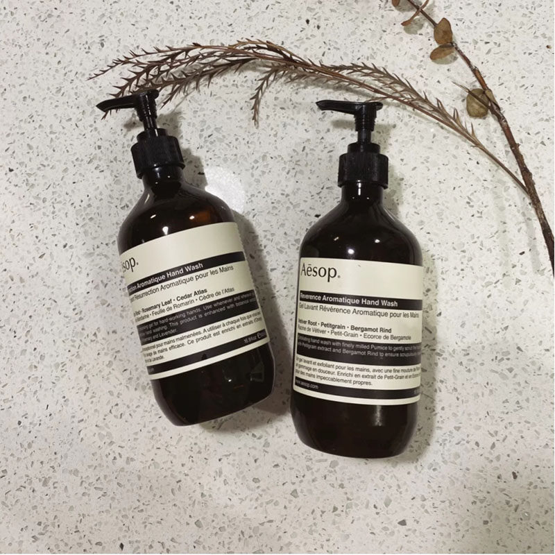 现货aesop伊索尊尚磨砂赋活芳香洗手手部洁净洗手液