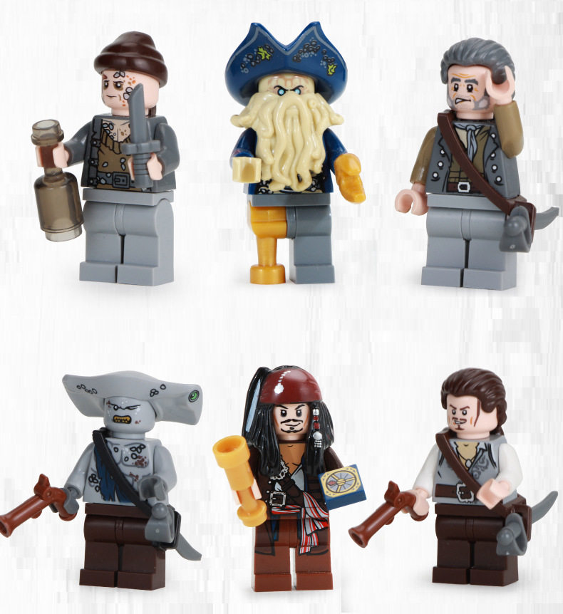 王牌king83006电影加勒比海盗黑珍珠号儿儿童益智拼装积木建构