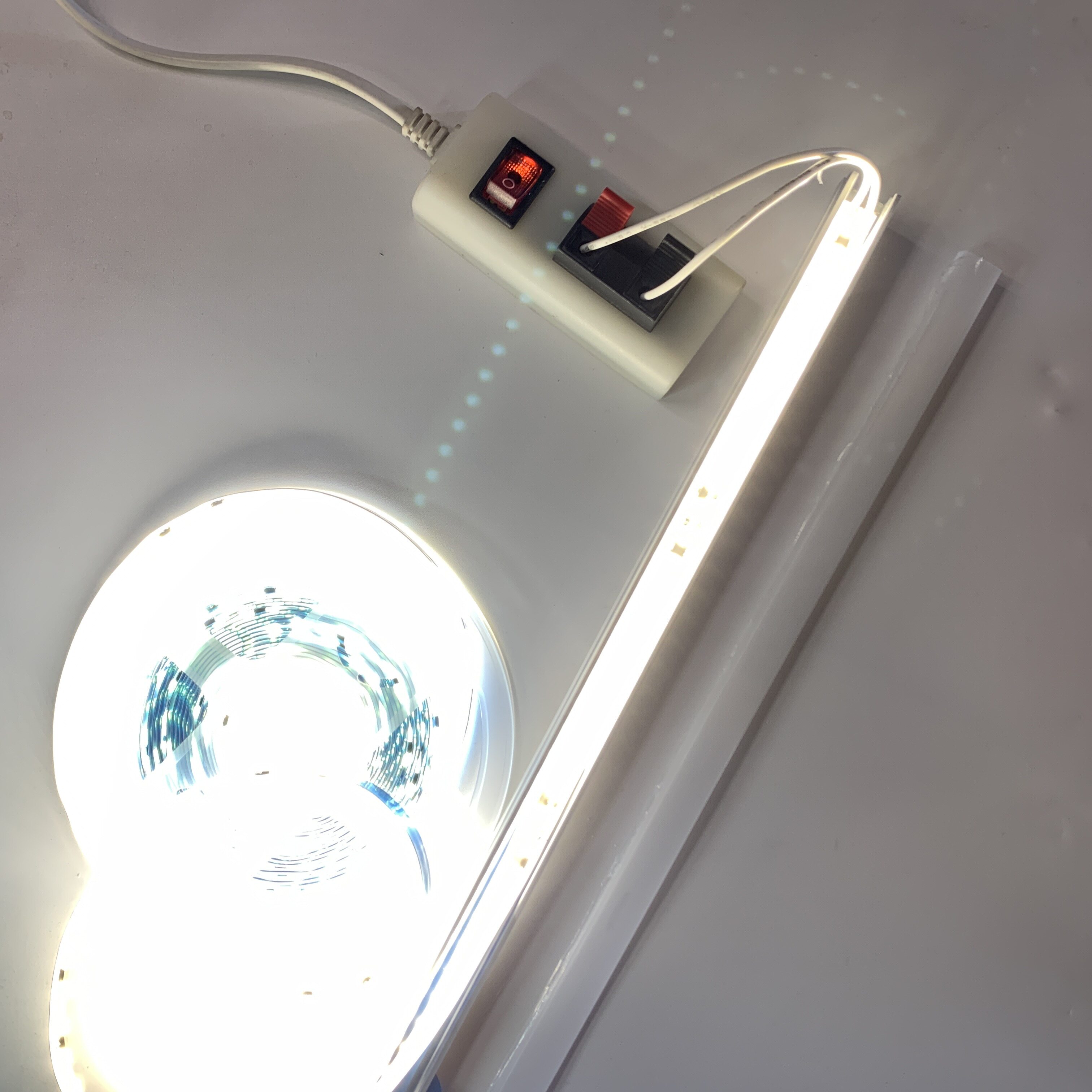 220v高压超亮软灯客厅线条装饰自粘防水长条led灯带