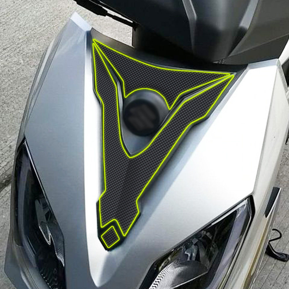 适用于铃木uy125改装碳纤维保护贴纸贴膜车身仪表贴防磨遮盖划痕