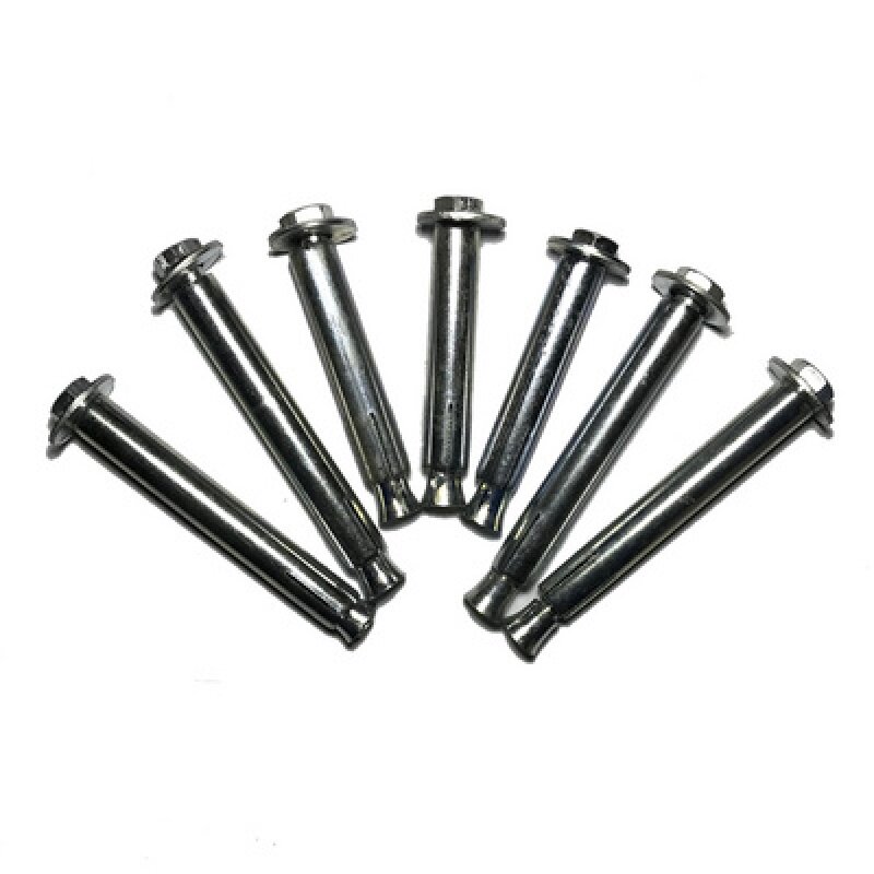 15cm加长镀锌膨胀螺丝钢钉定位器警示沥青路面内置式膨胀螺栓