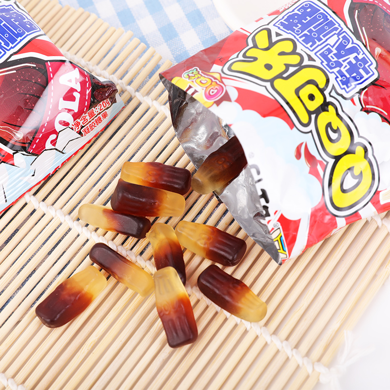 旺仔qq糖可乐味20g包旺旺糖果软糖零食能量食用营养美味