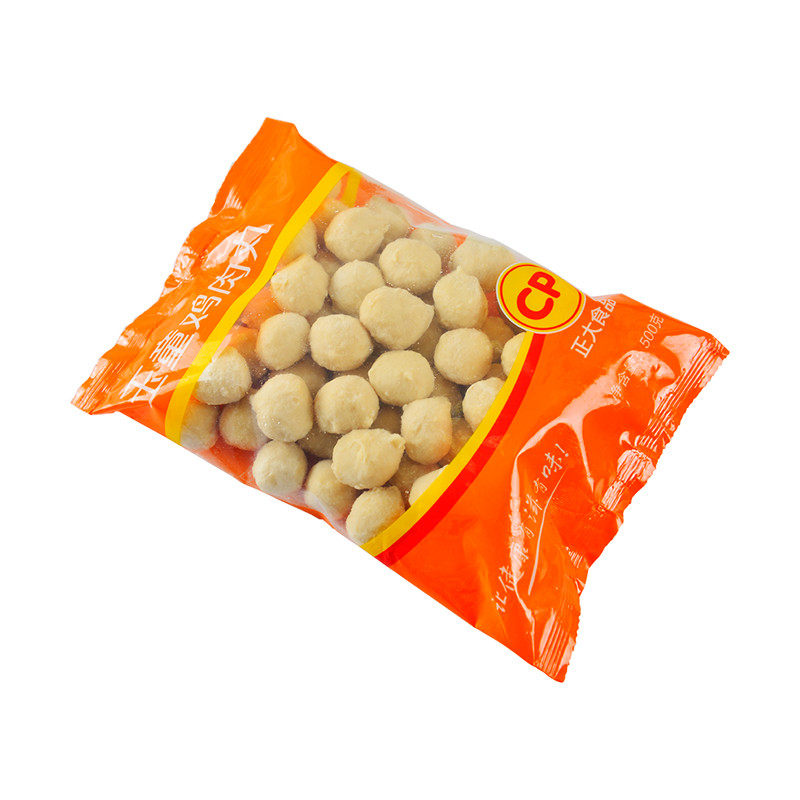 正大玉童鸡肉肉丸500g袋食其它生肉制品