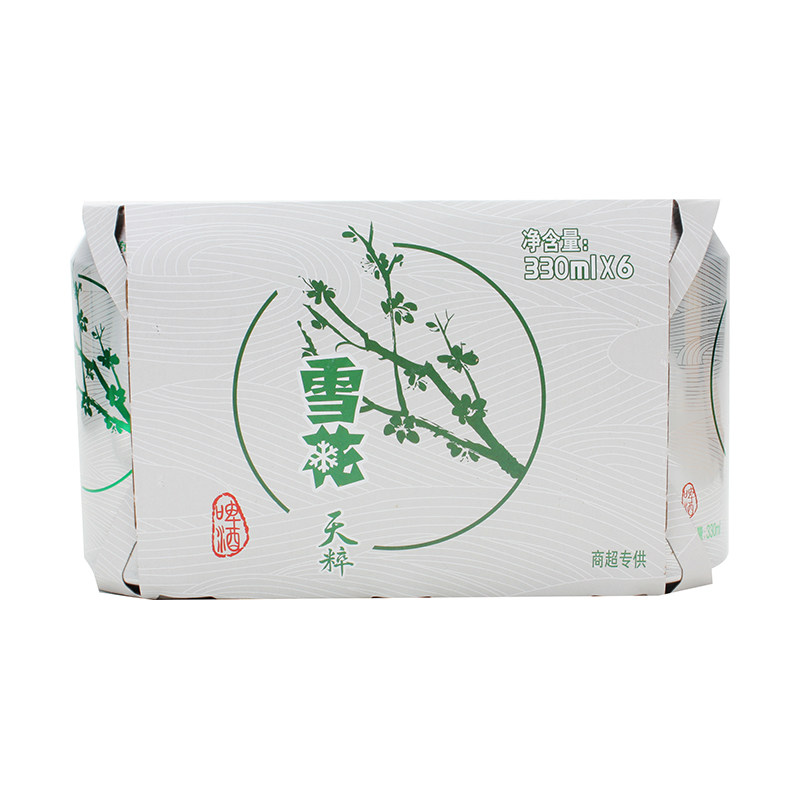 雪花天粹啤酒330ml6听原装珍藏手工啤酒