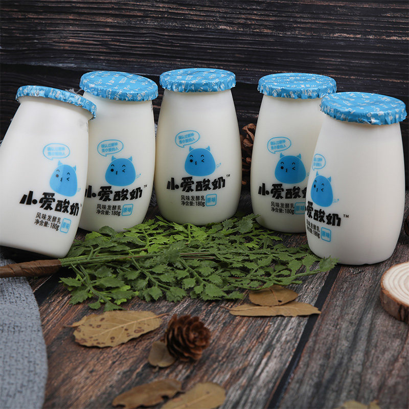 皇氏原味小爱酸奶180g6瓶发酵新鲜营养优质酸奶