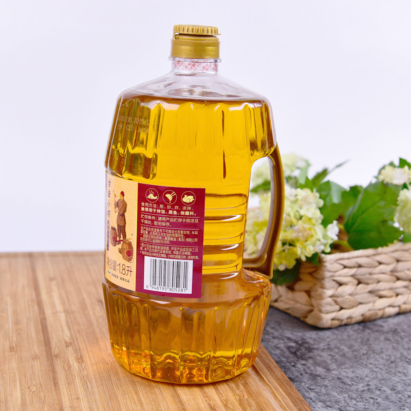 胡姬花古法小榨花生油1.8l - 天猫超市