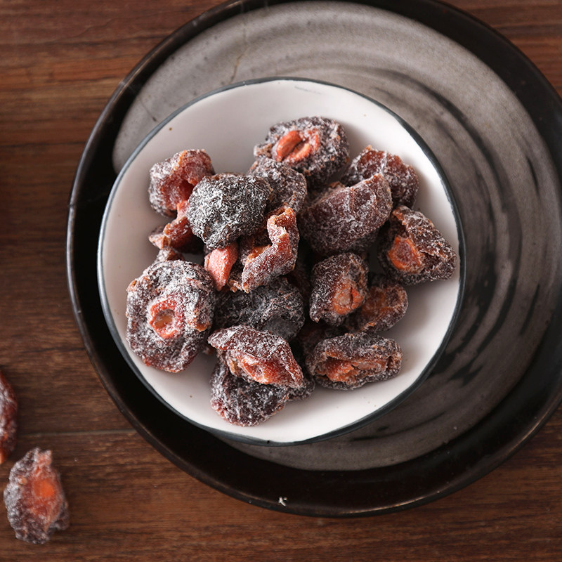 华味亨盐津半李210克/罐