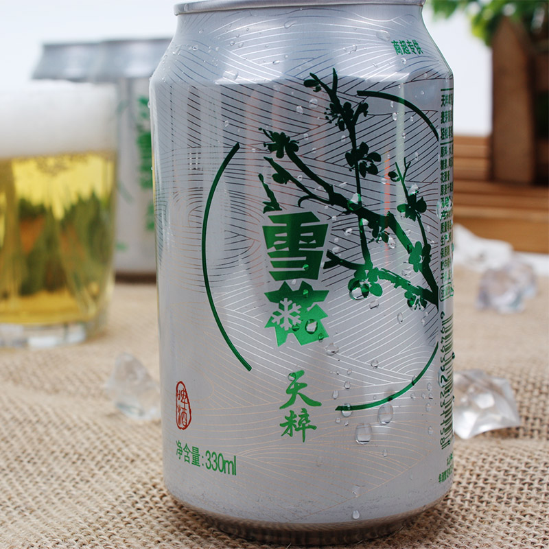 雪花天粹啤酒 330ml*6听/组 - 天猫超市