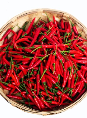 优选小米椒小米辣朝天椒辣椒指天椒80g新鲜质地细嫩天猫