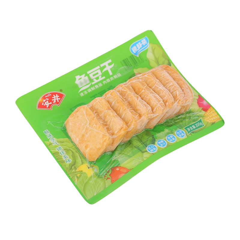 安井锁鲜装鱼豆干200g鱼糕
