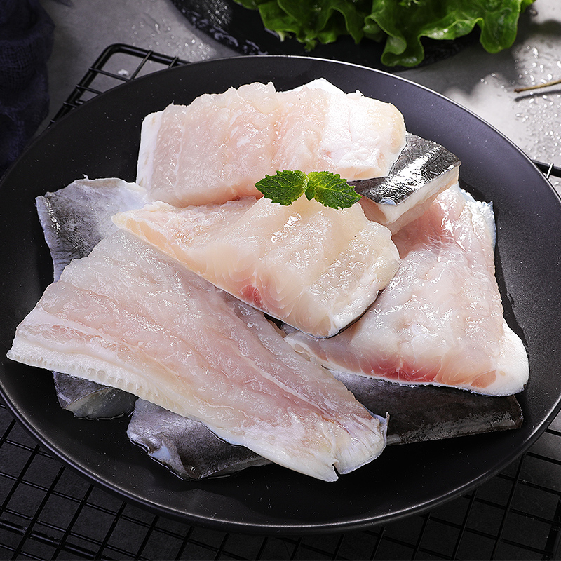 冻巴沙鱼鱼块600700g巴沙鱼