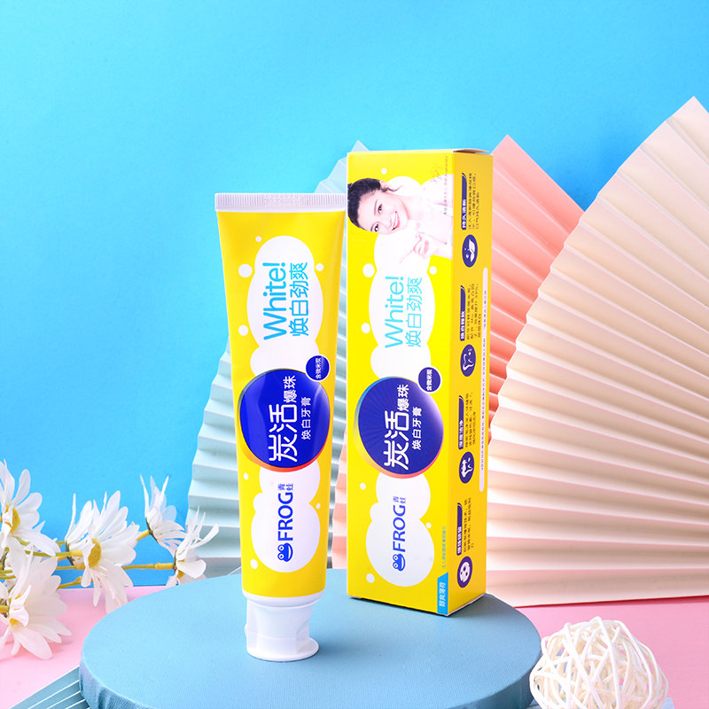 青蛙成人牙膏160g牙膏
