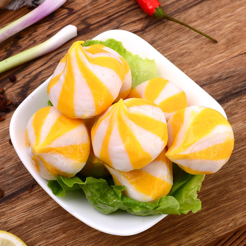 美味安井之尊鱼籽包160g火锅鱼籽造就营养速食火锅丸类