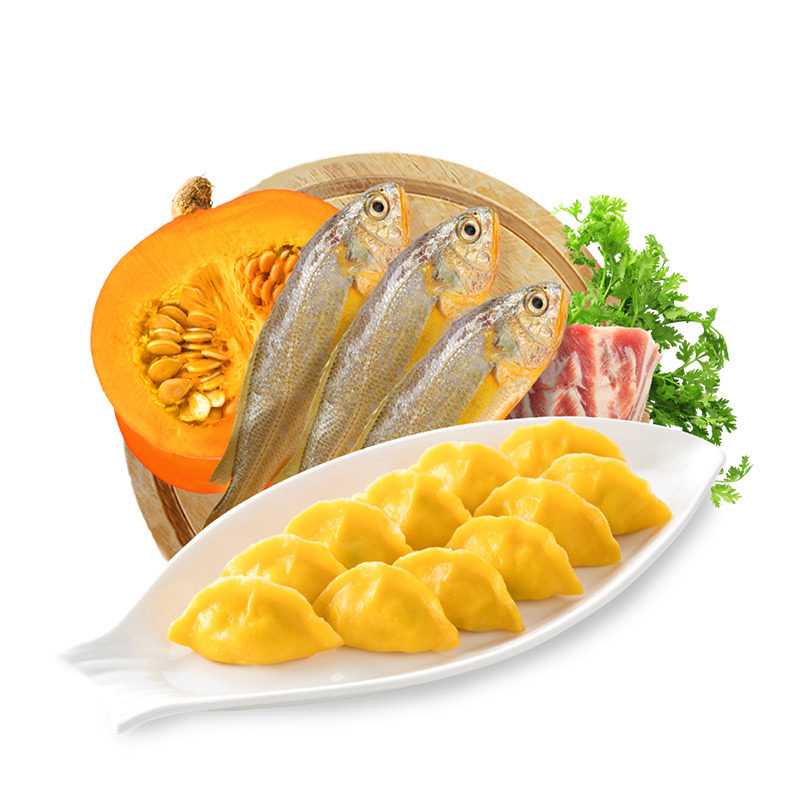 船歌黄花鱼水饺230g袋
