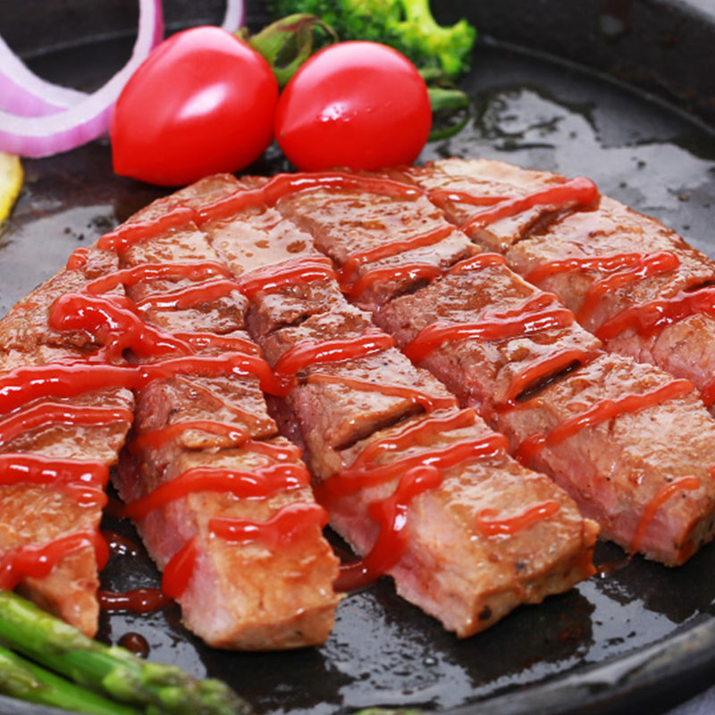 双汇极菲牛排原味130g袋牛肉食品经典美味优质牛排