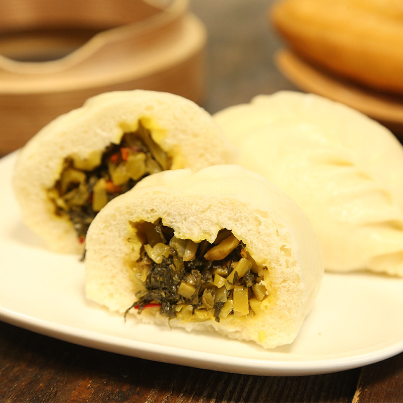 台湾酸菜包115g2甜豆浆360ml瓶