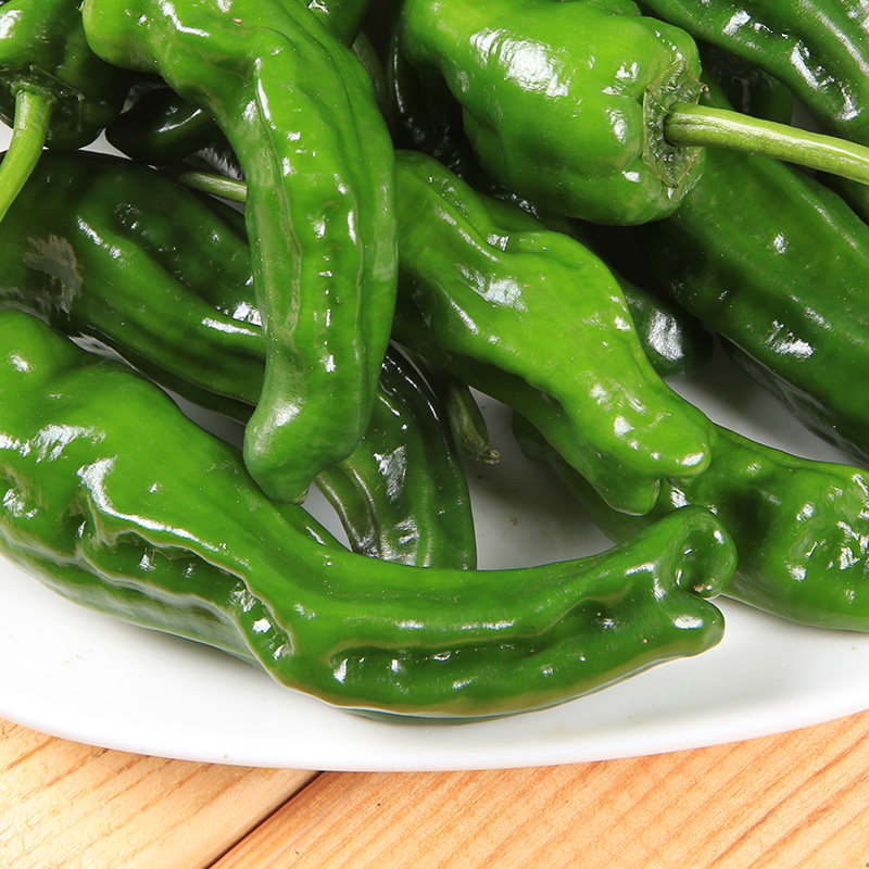 小皱皮椒200g青椒蔬菜新鲜入口清新辣椒辣椒