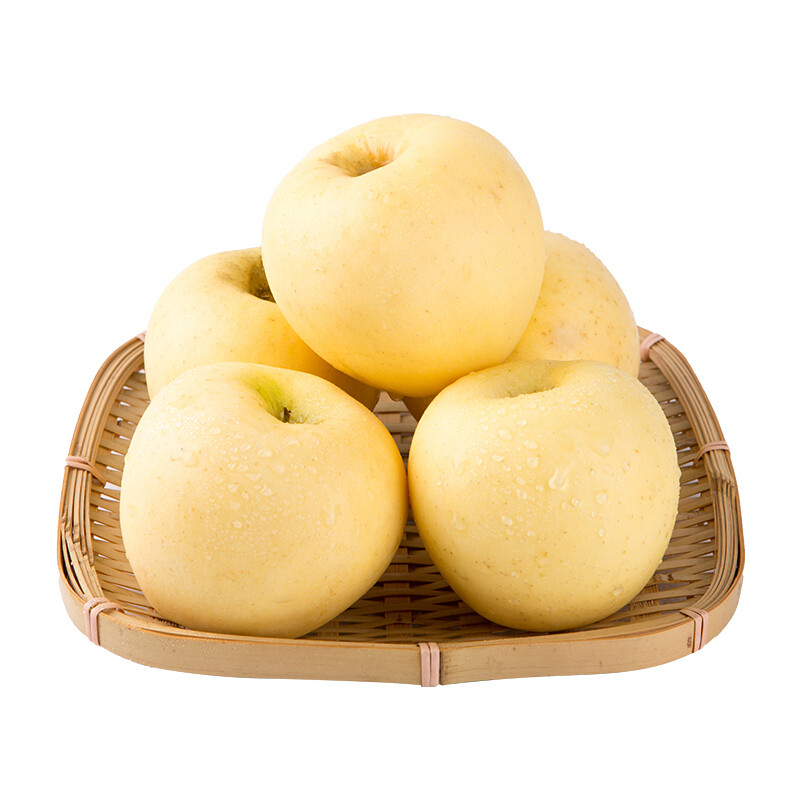 爽脆黄金帅金帅苹果2粒苹果