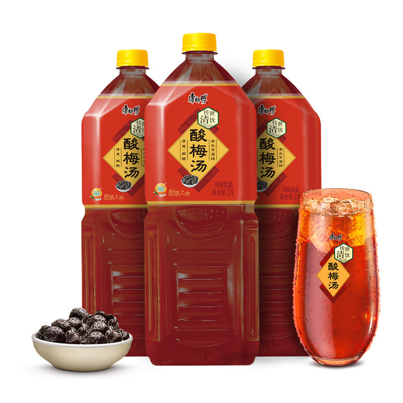 康师傅酸梅汤2l酸梅汤