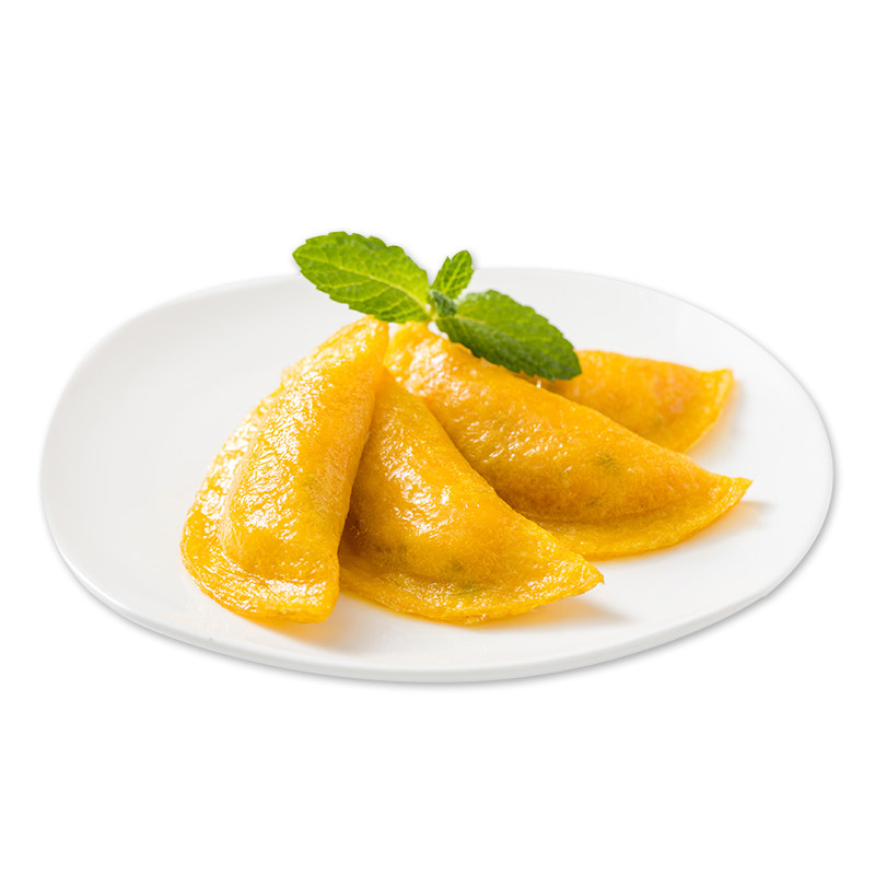 佳士博黄金蛋150g色泽金黄松软绵密即食冻品火锅丸类