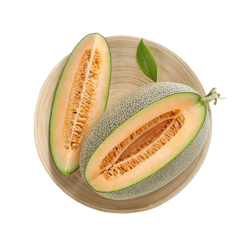优选西州蜜瓜17号切盘500g果肉细腻果香浓郁其它