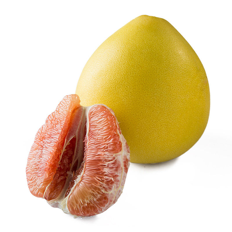 琯溪彩柚2粒装黄柚三红红柚蜜柚柚子甜蜜清甜柚子