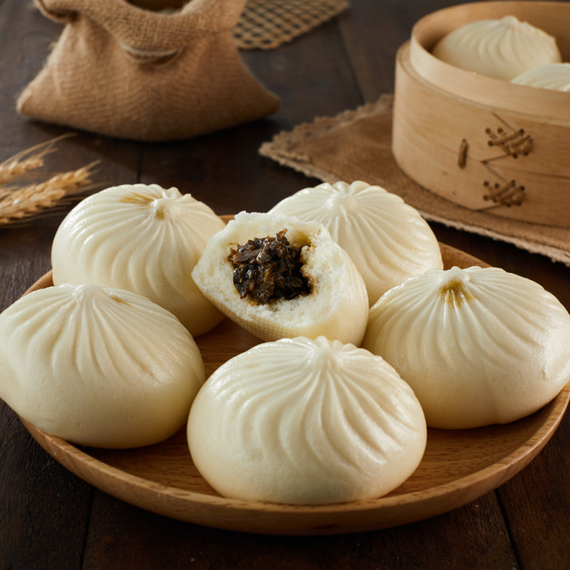 梅菜肉包50g6只其它