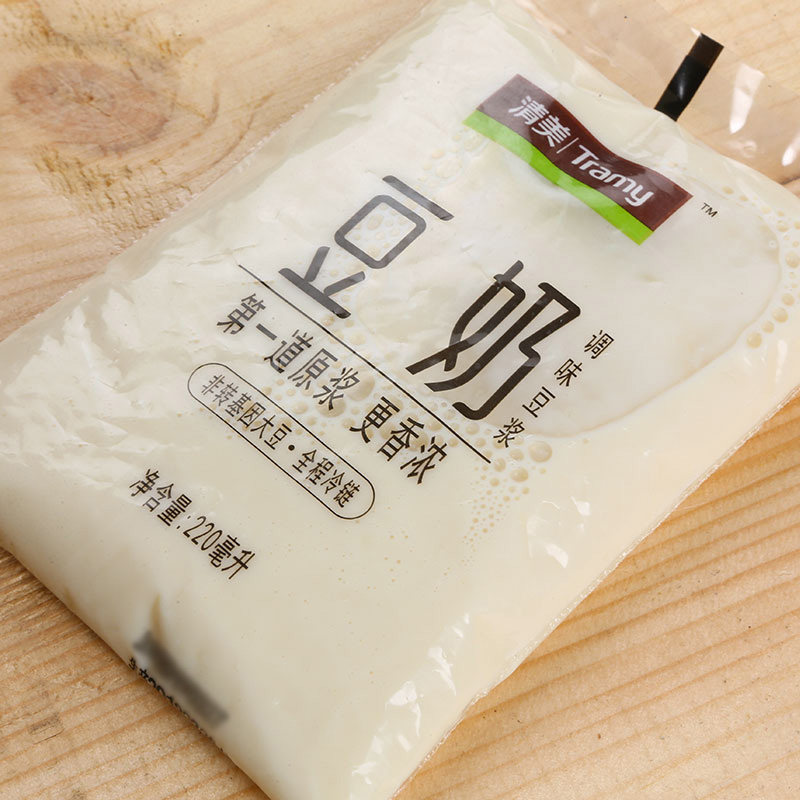 清美豆奶220ml豆浆美味新鲜口感香浓植物蛋白饮料
