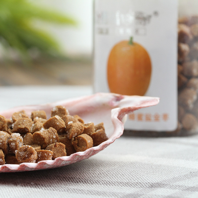 金德福蜂蜜盐金枣咸金枣盐津枣60g罐