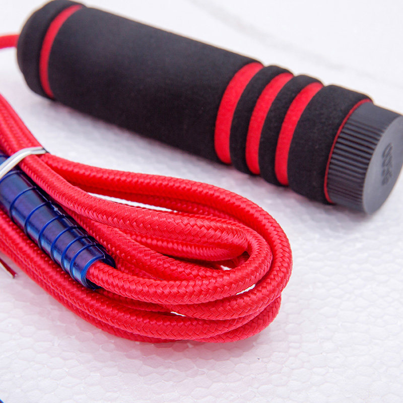 双色泡棉轴承跳绳棉绳hs17269跳绳