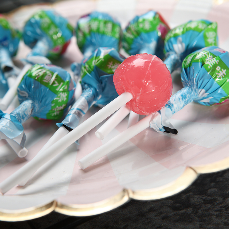 小猪佩奇超级棒棒糖糖果零食80g个网红