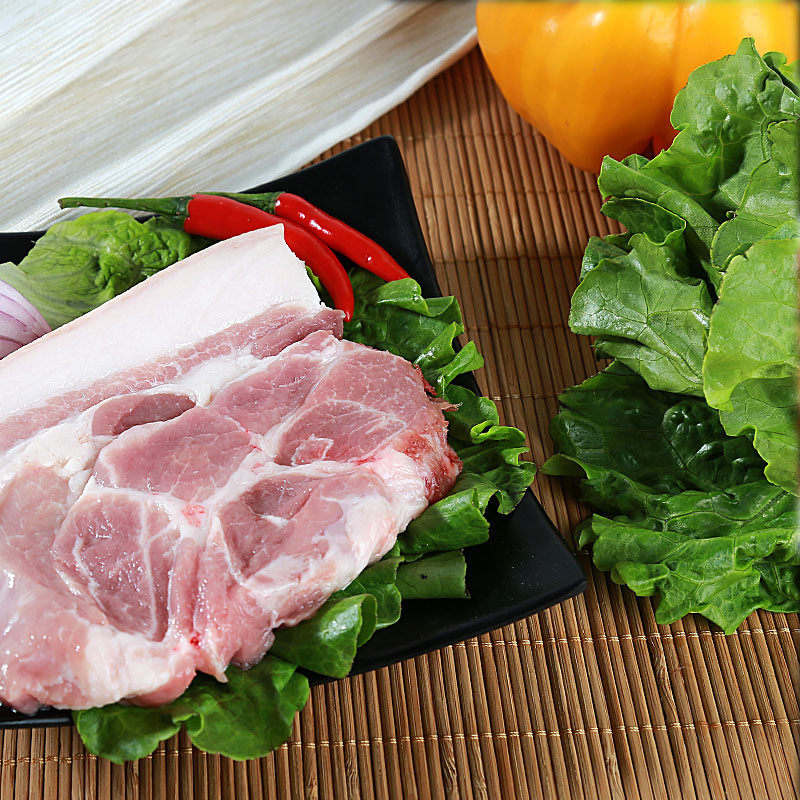 精制带皮梅肉300g食用食品新鲜美味多汁生鲜生猪肉