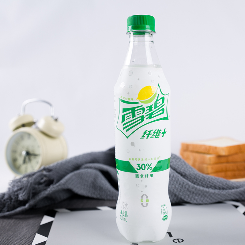 雪碧纤维 柠檬味汽水500ml/瓶