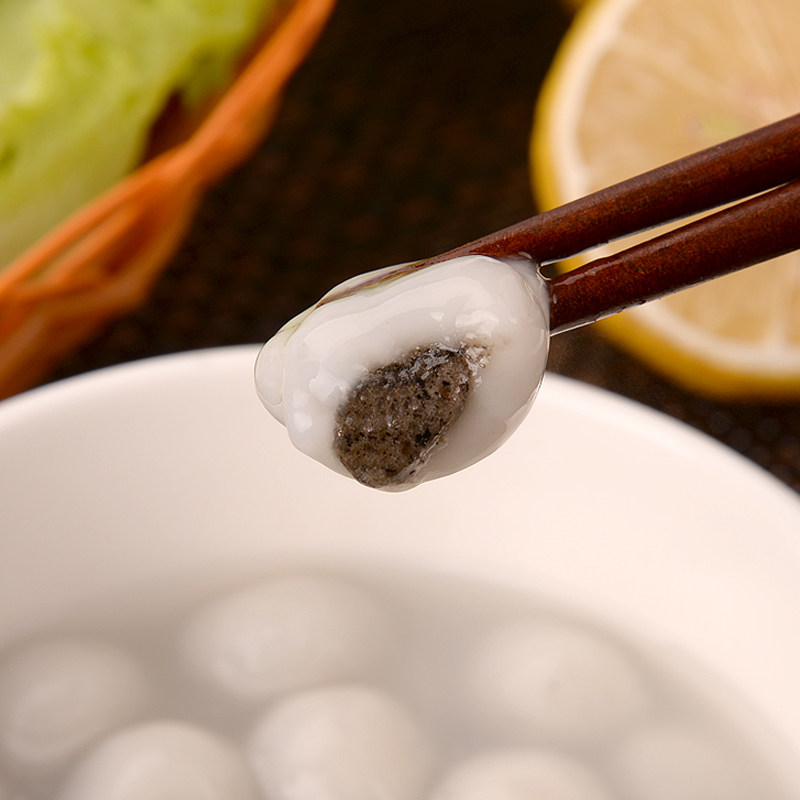 安井量贩装黑芝麻汤圆800g汤圆