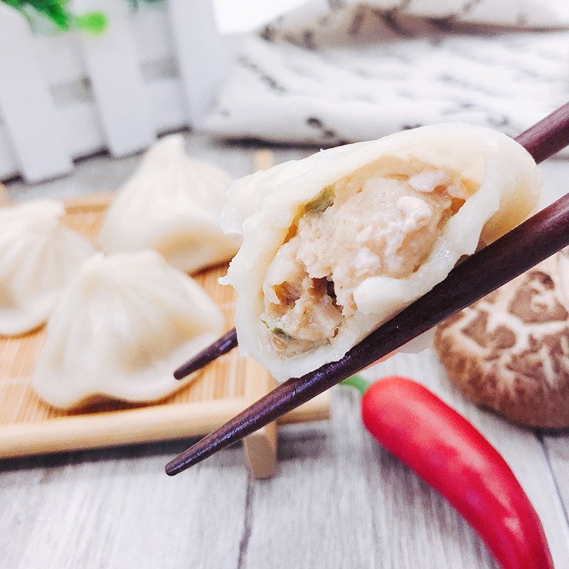 五丰笋肉小笼包280克早餐食品速冻包点