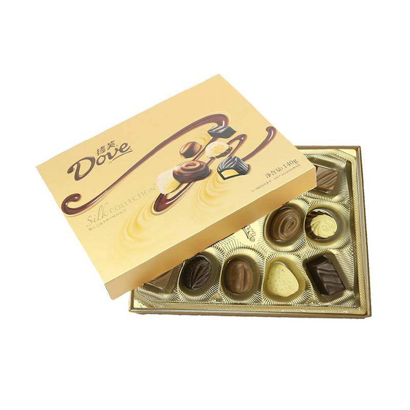 德芙精心之选多种口味巧克力零食140g/盒牛奶巧克力丝滑 - 天猫超市