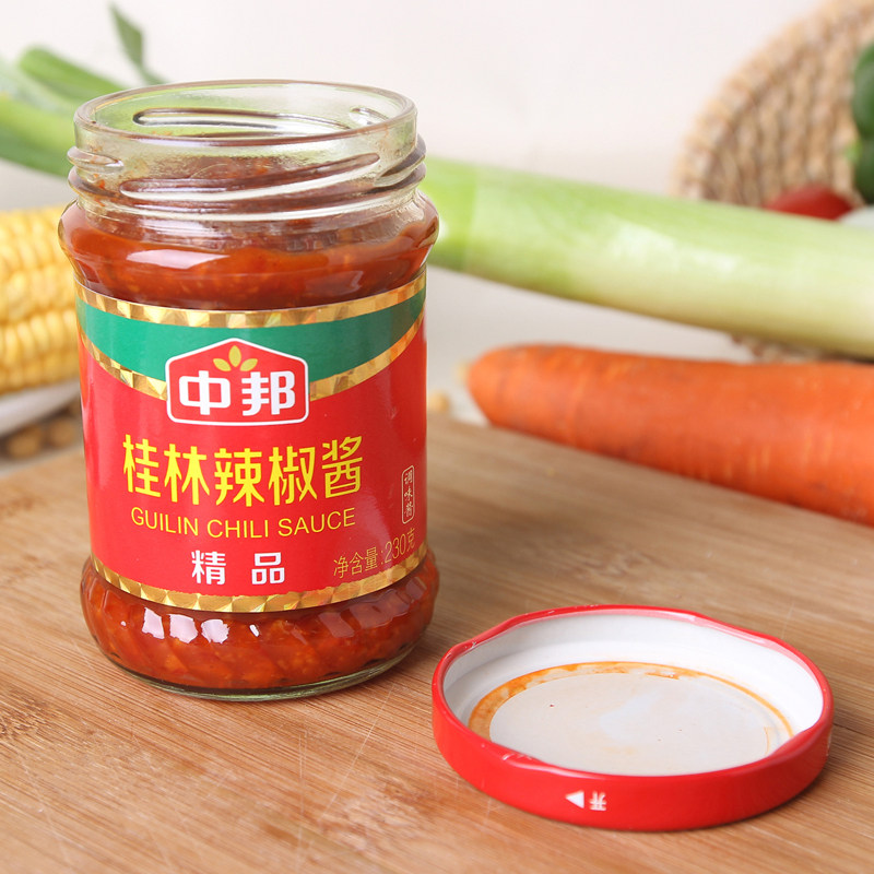 中邦桂林辣椒酱辣酱230g辣椒酱