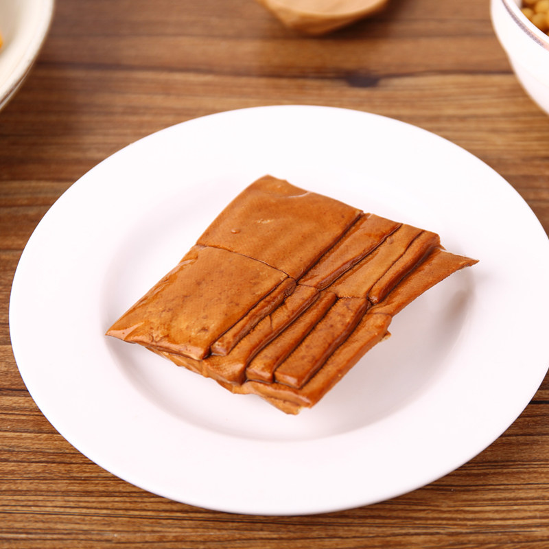 干豆雨润五香香茶豆腐干香干80克零食小吃休闲食品豆腐干