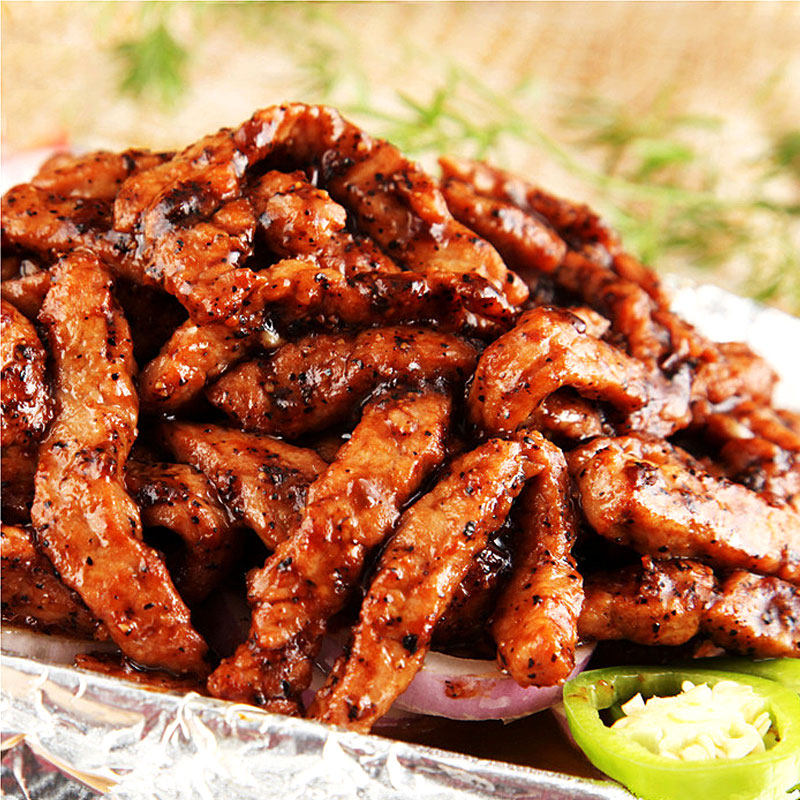 顶诺黑胡椒美味牛柳227克袋食品上等牛肉新鲜精品美食食材