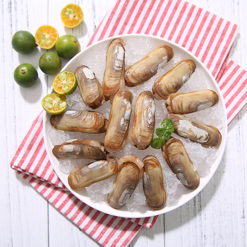 海鲜竹节竹蛏500g蛏子