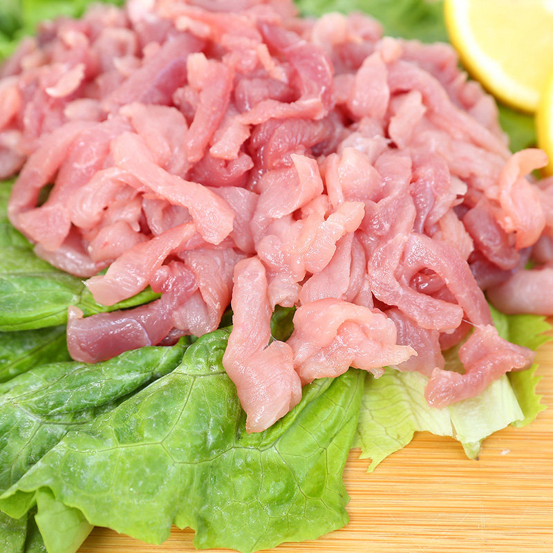 天天精品冰鲜瘦肉肉丝200g猪肉生猪肉
