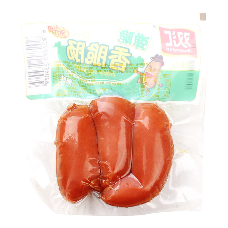双汇弹脆香脆115g食品蛋白营养精选即食火腿肠肉制品