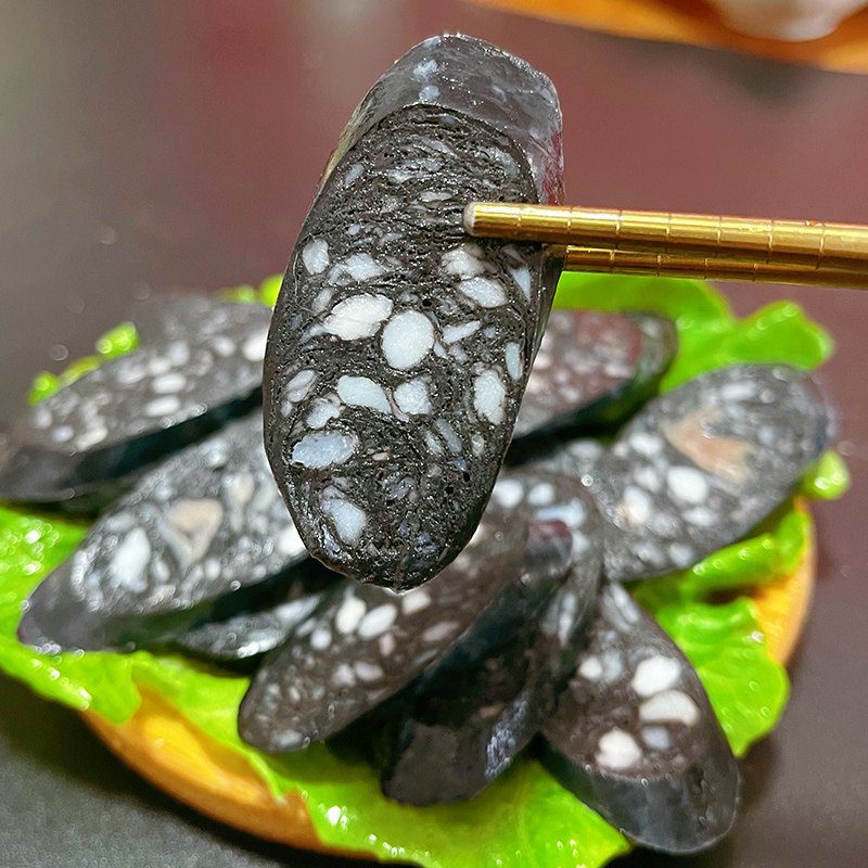 墨鱼日韩料理烤肉肉店商用烤肠墨斗鱼香肠汁肉香肠